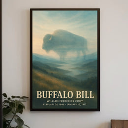 Buffalo Bill Heritage Historical Poster