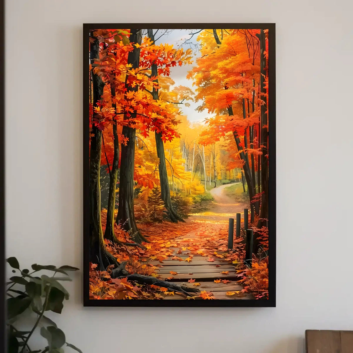Autumn Pathway Poster