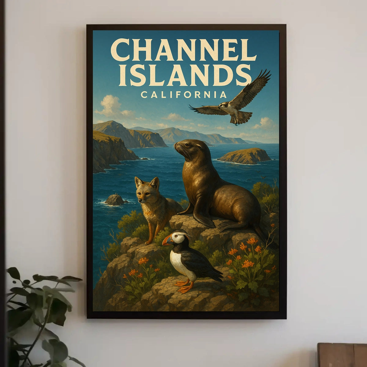 Channel Islands, California Poster