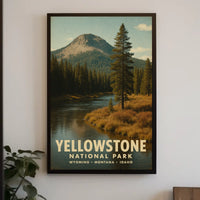 Yellowstone National Park Poster