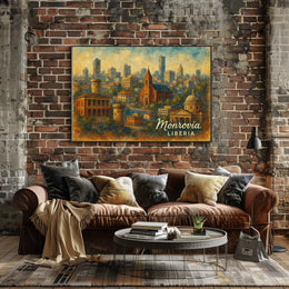 Monrovia, Liberia Poster