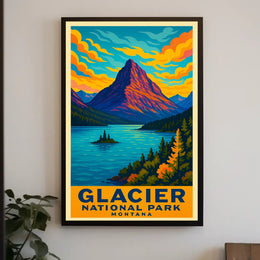 Glacier National Park Montana Poster