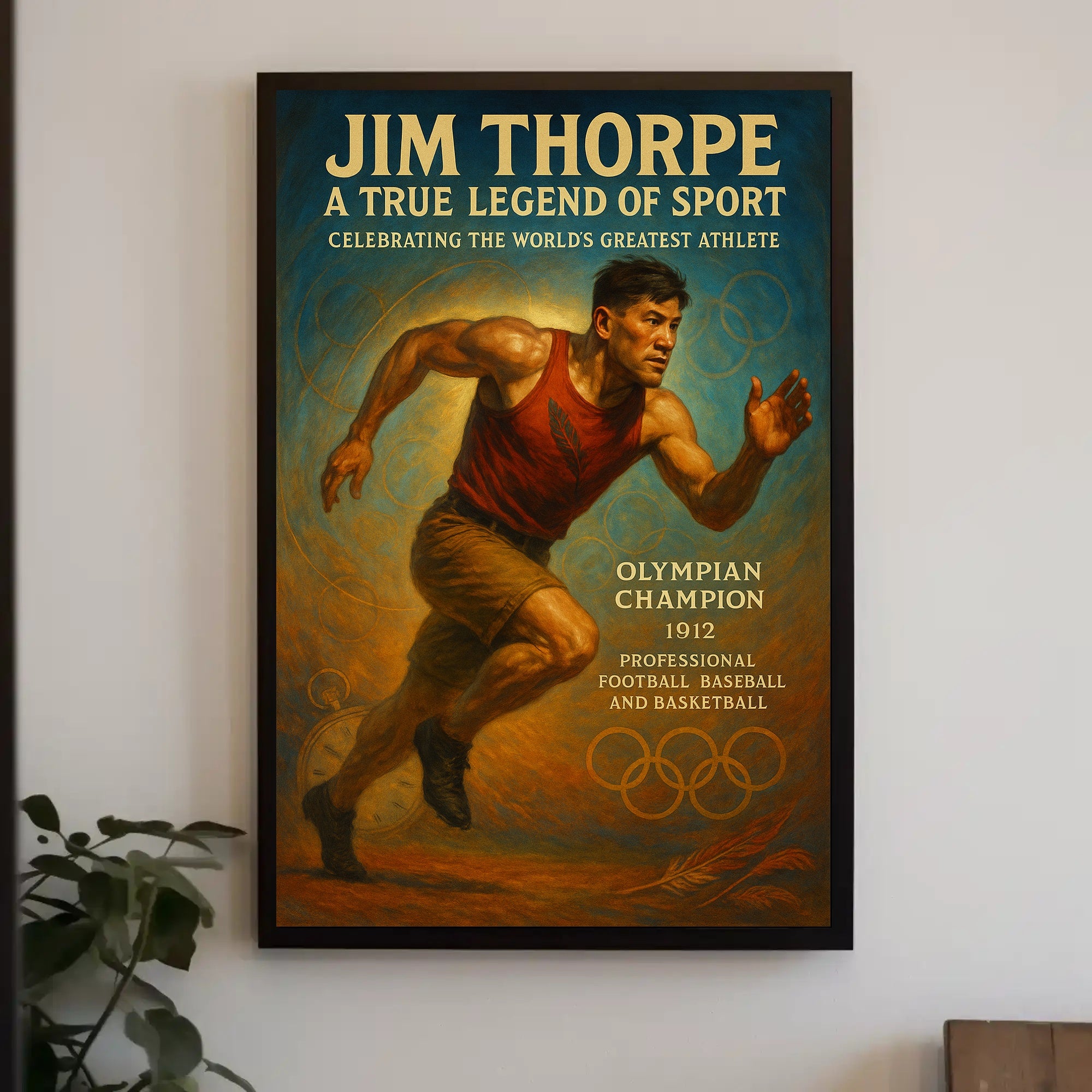 Jim Thorpe – A True Legend of Sport Poster