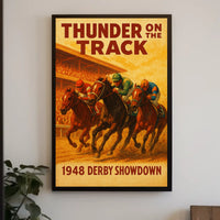 Thunder On The Track Poster
