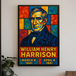 William Henry Harrison 9th President Poster