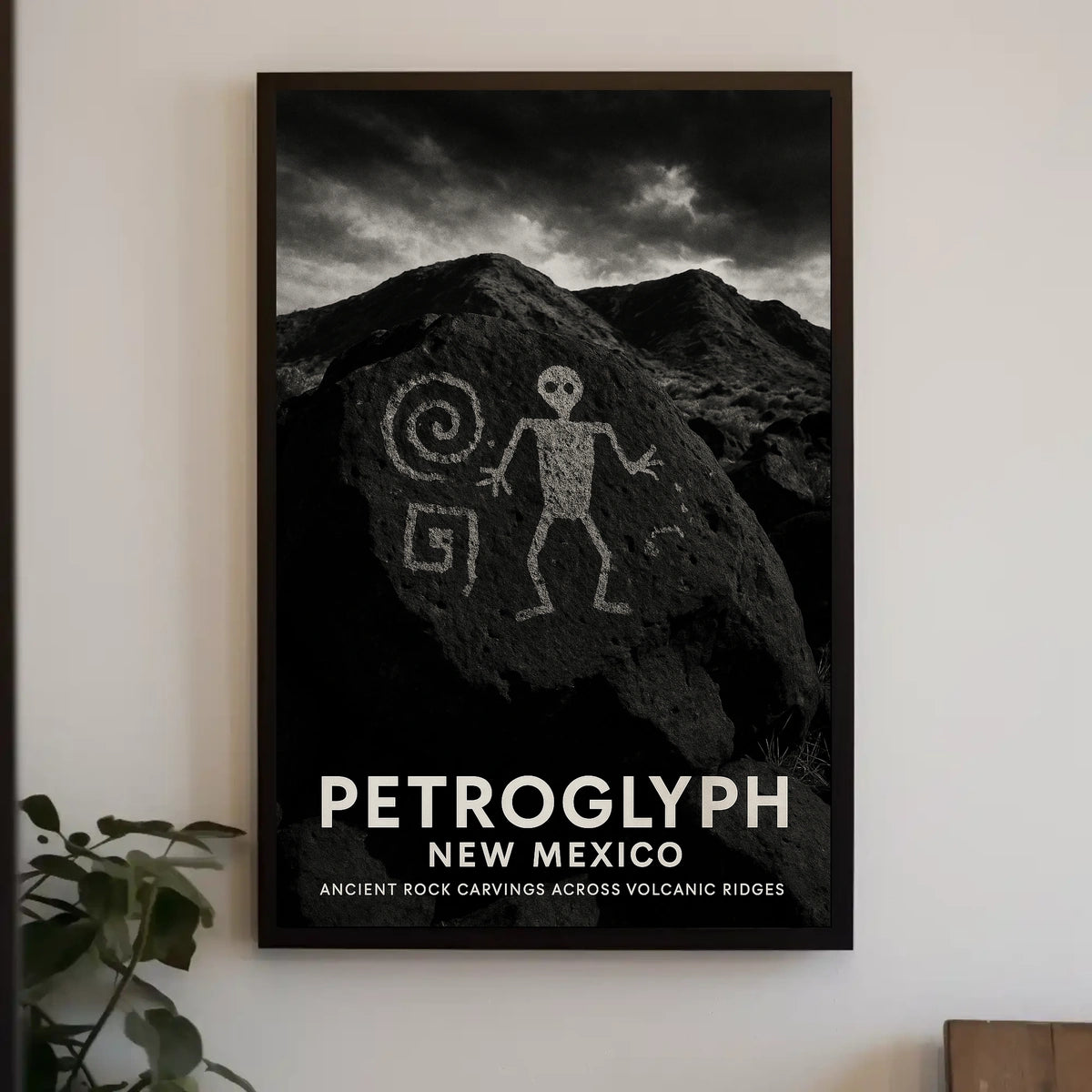 Petroglyphs Of New Mexico Poster