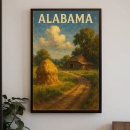 Alabama Countryside Poster