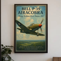 Bell P-39 Airacobra Rising Acclaims Poster