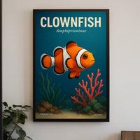 Clownfish Amphiprioninae Poster