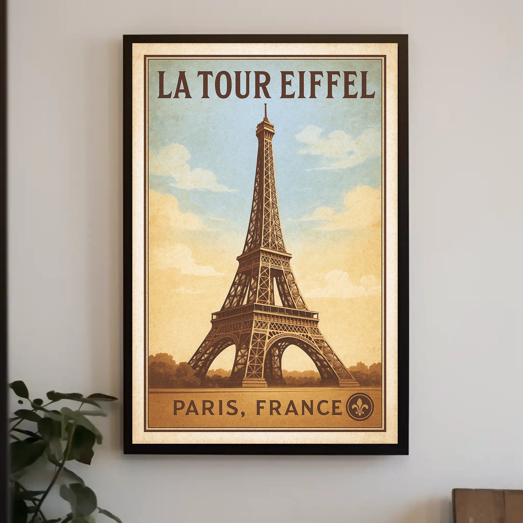 La Tour Eiffel Poster PosterGoat