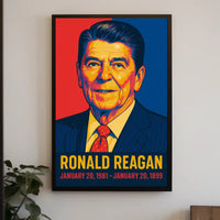 Ronald Reagan Presidential Tribute Poster