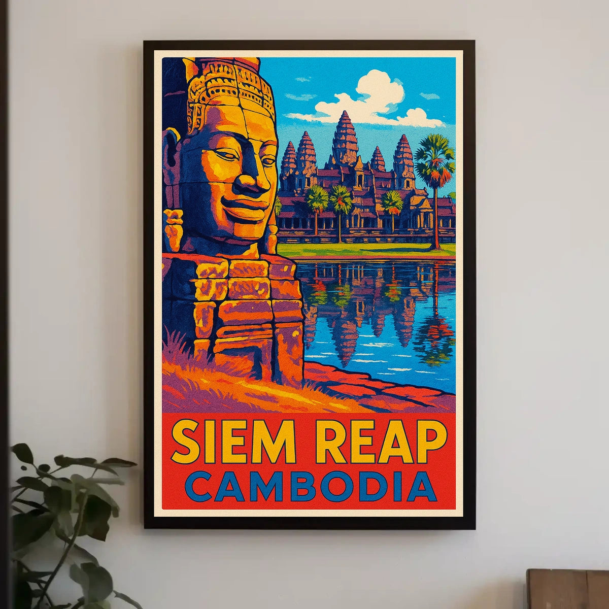Siem Reap, Cambodia Poster