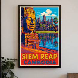 Siem Reap, Cambodia Poster