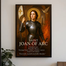Saint Joan of Arc Poster PosterGoat