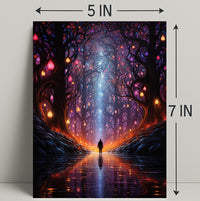 Enchanted Forest Journey Poster