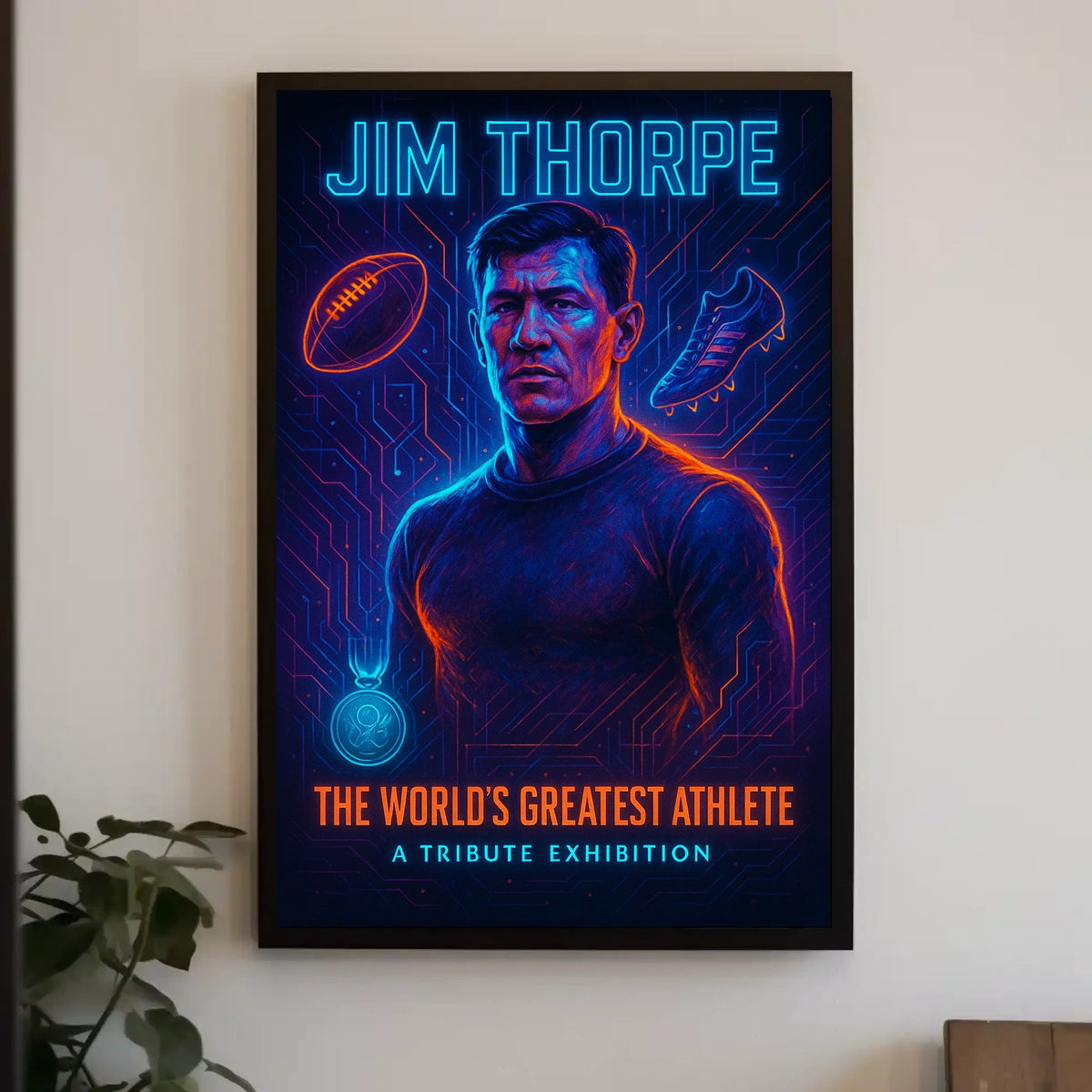 The Worlds Greatest Athlete Tribute Poster