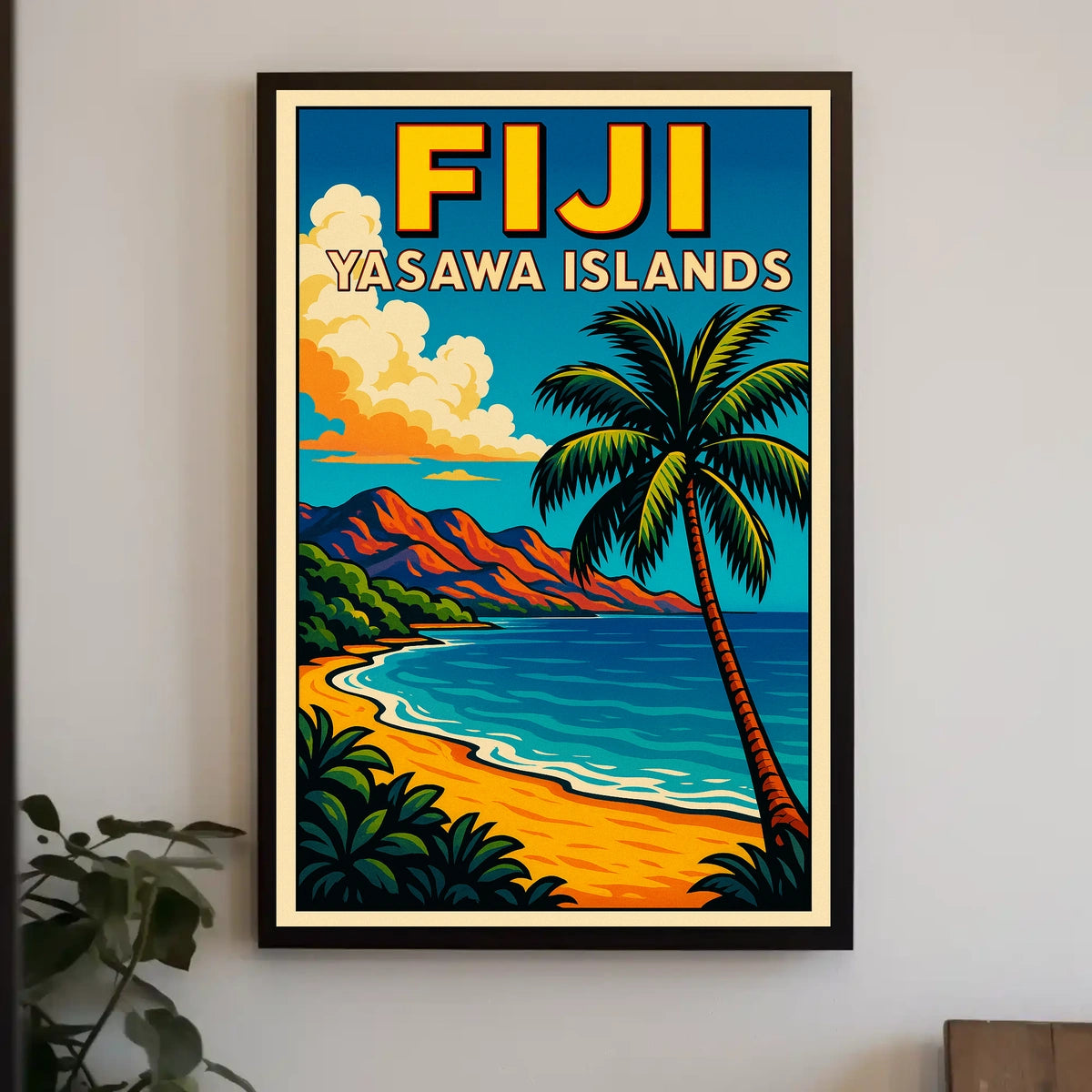 Fiji Yasawa Islands Poster