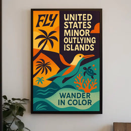 Explore the United States Minor Outlying Islands Poster