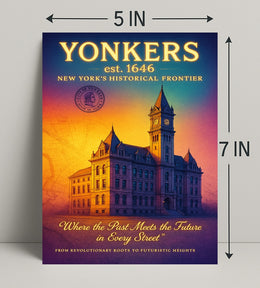 Yonkers New Yorks Historical Frontier Poster PosterGoat