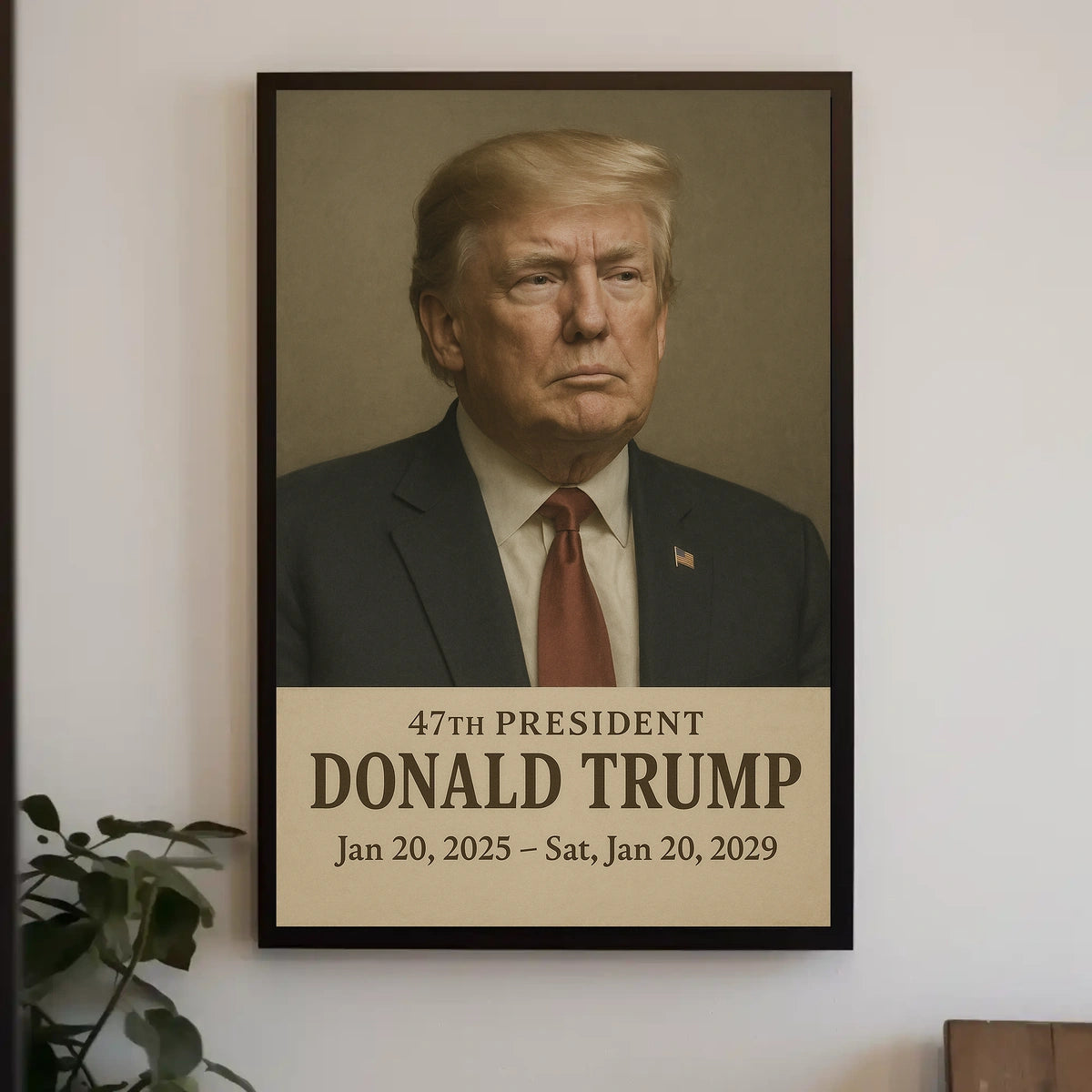 Donald Trump 47th President Poster