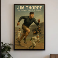 Jim Thorpe The Greatest Athlete Of All Poster