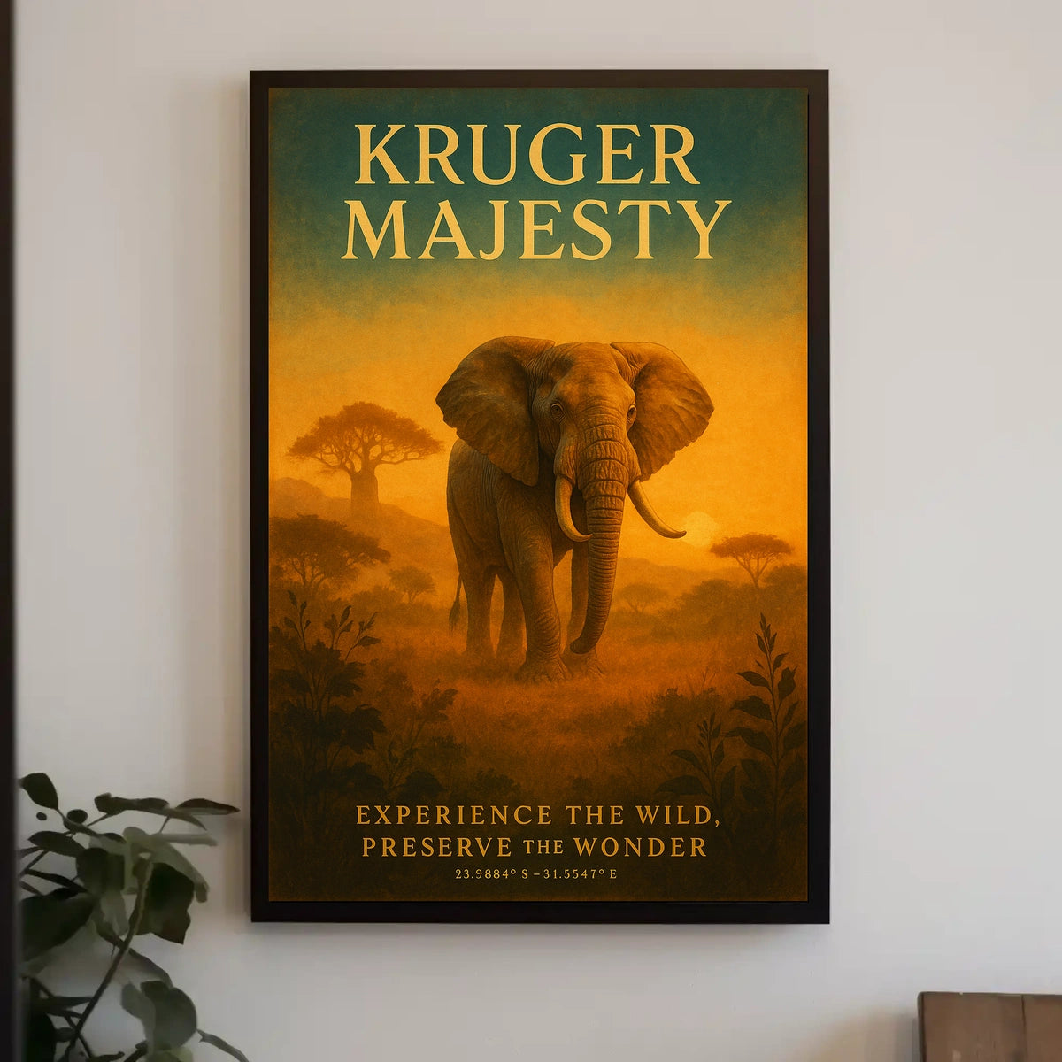 Kruger Majesty Poster
