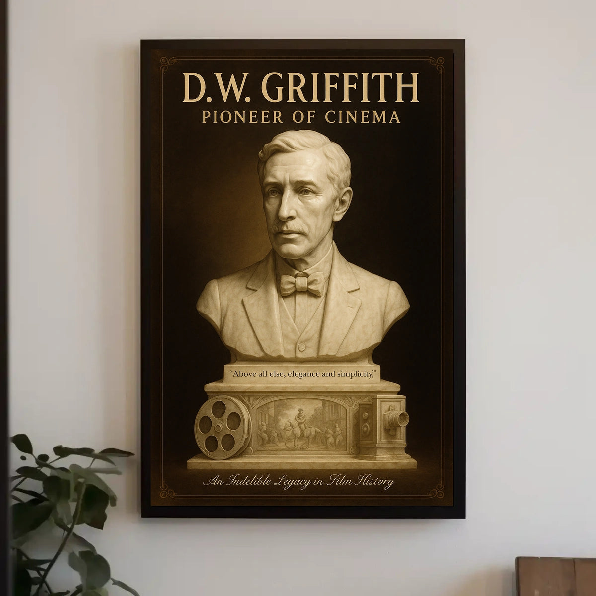 D.W. Griffith Pioneer Of Cinema Poster