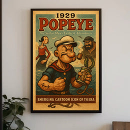Popeye 1929 Art Poster POP-43