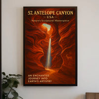 Antelope Canyon NatureS Sculptural Poster