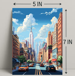 Cityscape Serenity Poster