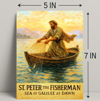 St. Peter the Fisherman Poster PosterGoat