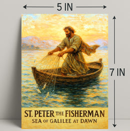St. Peter the Fisherman Poster PosterGoat
