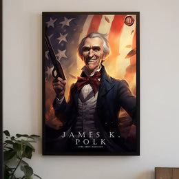 James K. Polk Poster