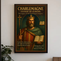 Charlemagne Father Of Europe Poster