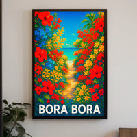 Bora Bora Paradise Poster