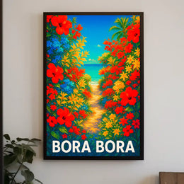 Bora Bora Paradise Poster