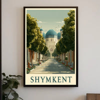 Shymkent Architectural Splendor Poster