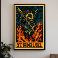 St. Michael The Archangel Poster