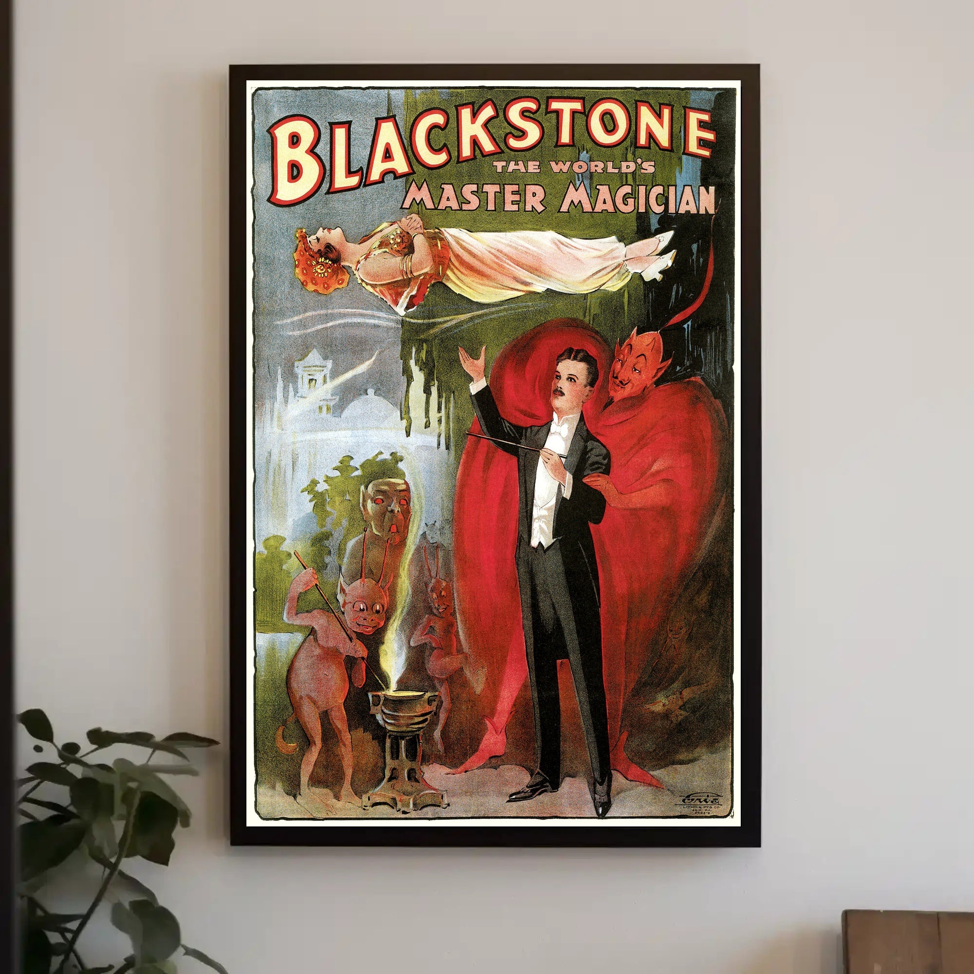 Blackstone Magic Show Vintage Cultural or Heritage Poster