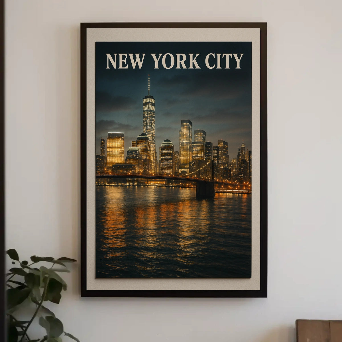 New York City Skyline Poster