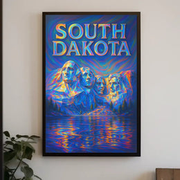 South Dakota Mount Rushmore Poster