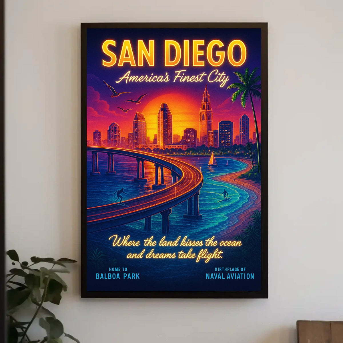 San Diego Americas Finest City Poster