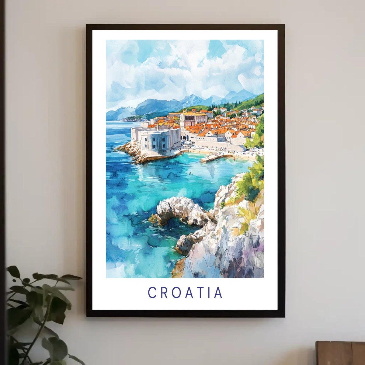 Scenic Croatia Poster