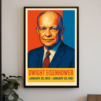 Dwight Eisenhower Presidential Tenure Poster