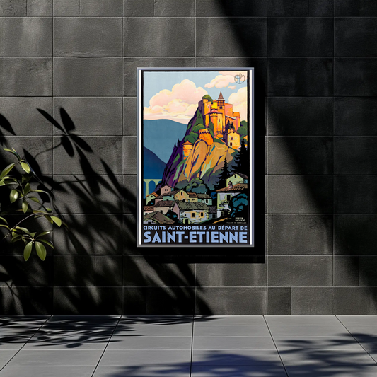 Saint-Étienne, France Poster