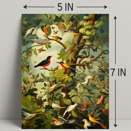 Birds Of Paradise William Morris Art Poster