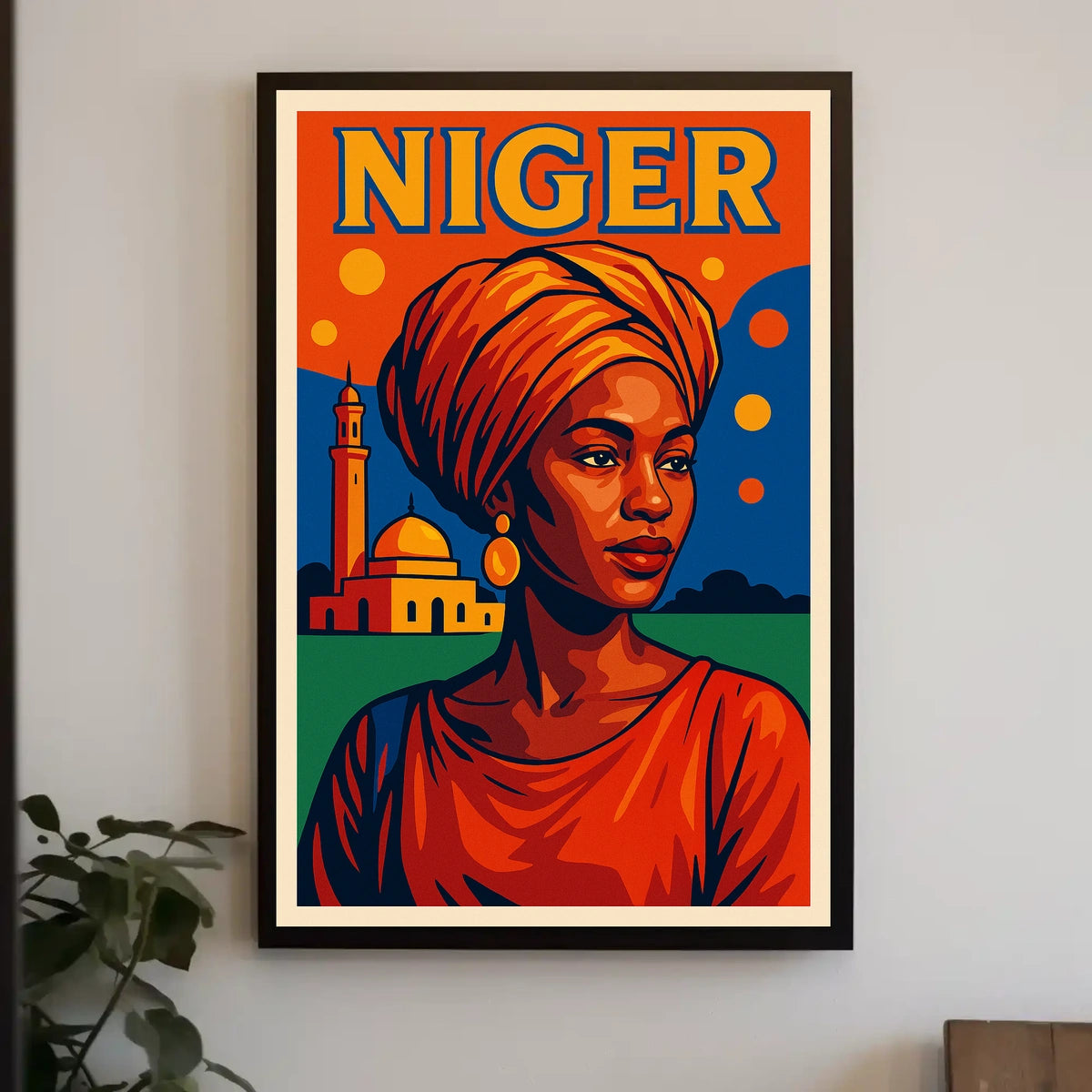 Niger Cultural Heritage Poster