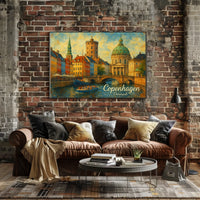 Copenhagen Charm Poster