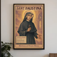 Saint Faustina Poster PosterGoat