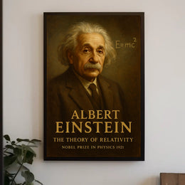 Albert Einstein The Theory Of Poster